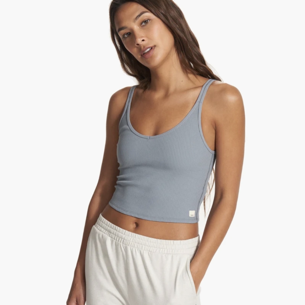 Vuori rib crop tank